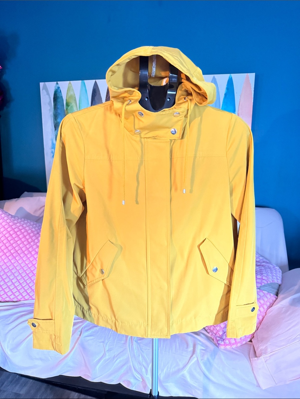 LOFT Mustard Yellow Lightweight Jacket